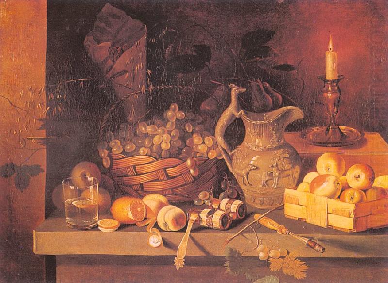 Ivan Khrutsky Still Life with a Candle oil painting picture